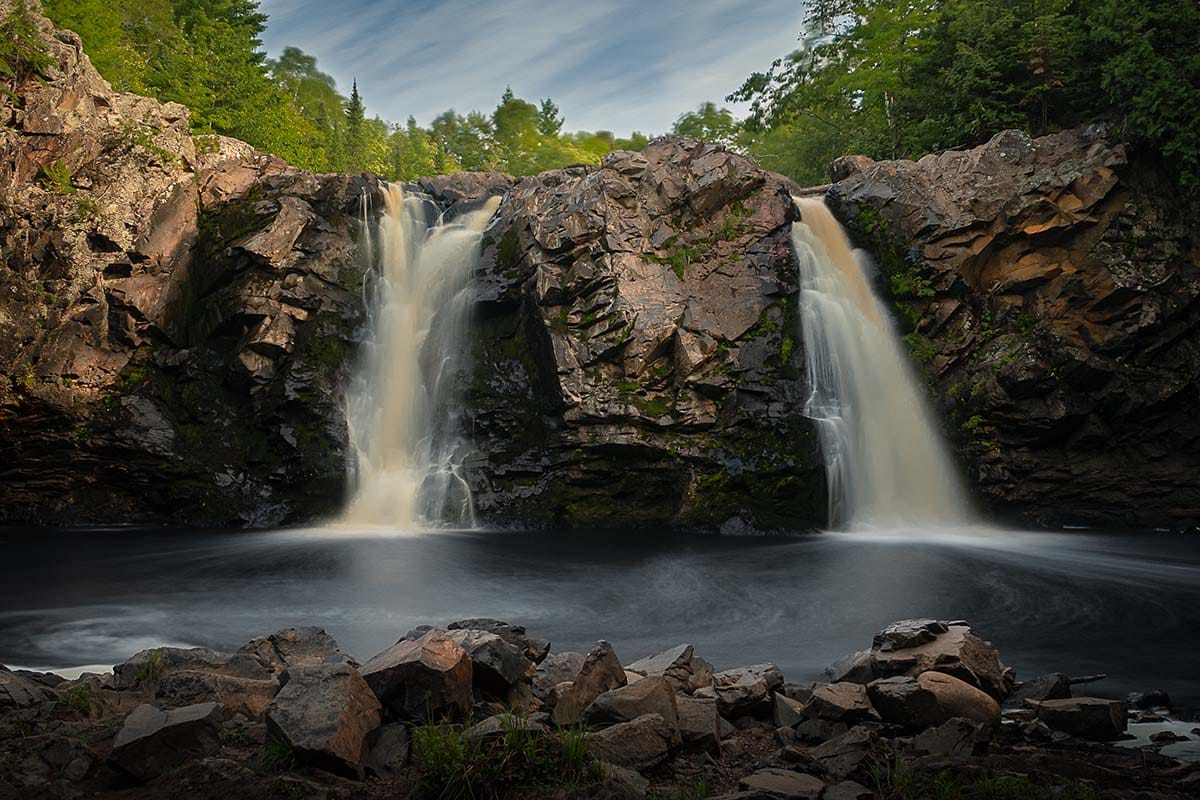 Pattison State Park weekend getaway