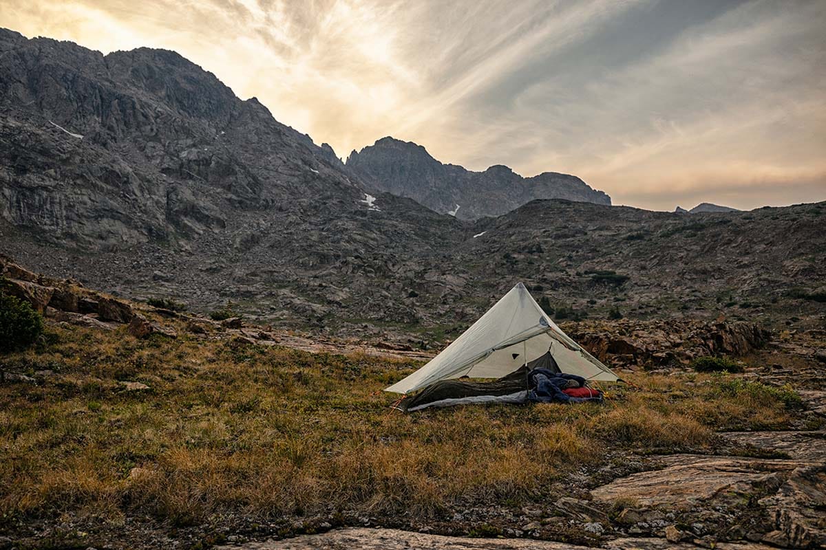 backpacking solo ultralight tent