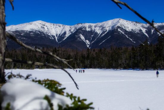 snowshoeing in new hampshire