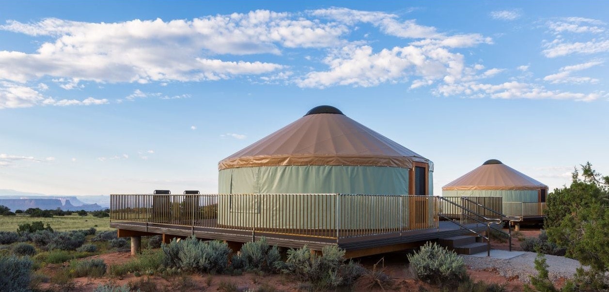 Moenkopi Yurts utah glamping