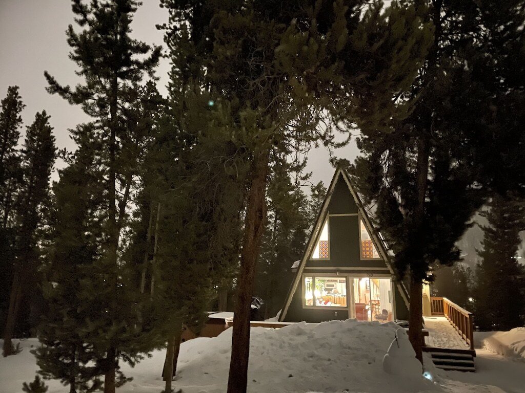 breckenridge a-frame cabin