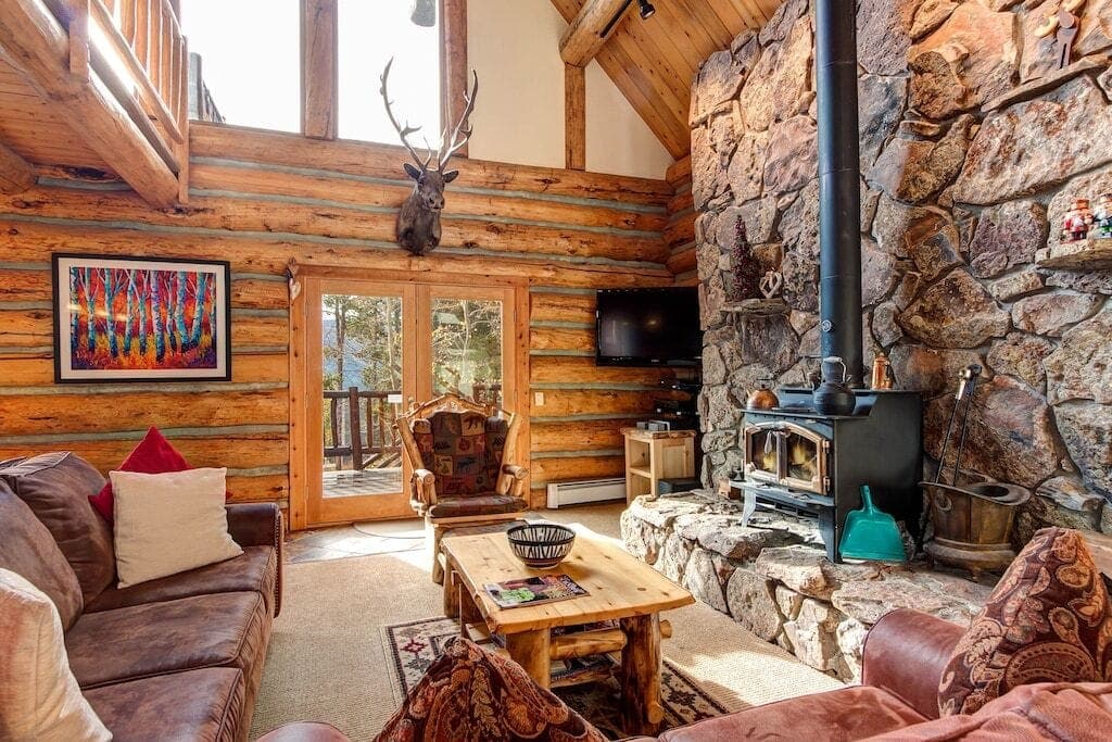breckenridge log cabin