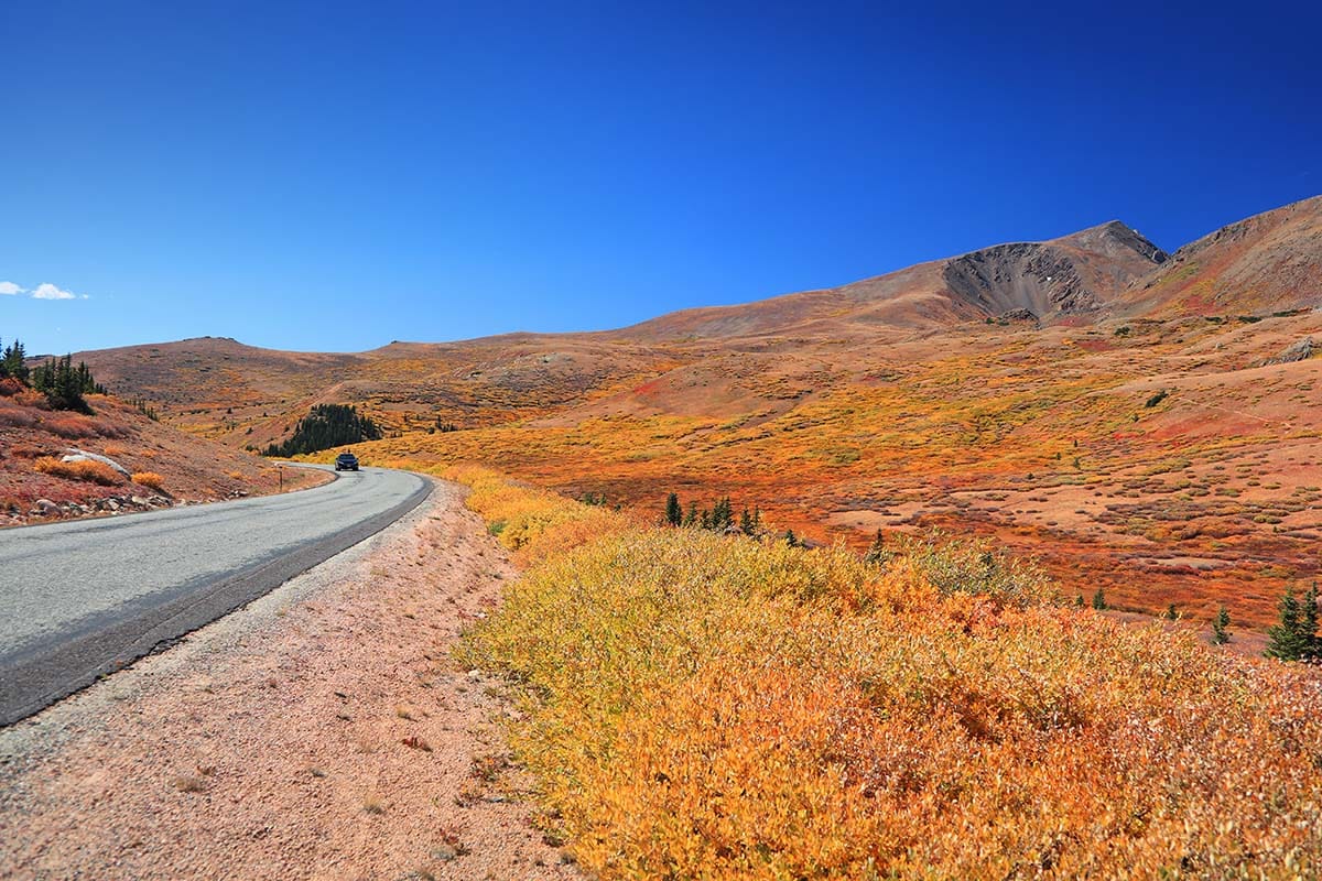 Guanella Pass drive Denver