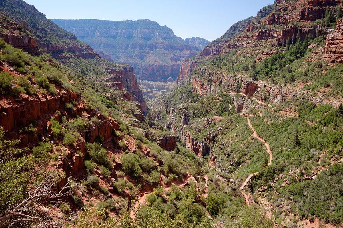 rim to rim grand canyon backpack