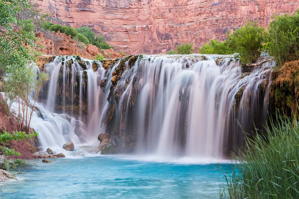 rock falls aka lil navajo falls