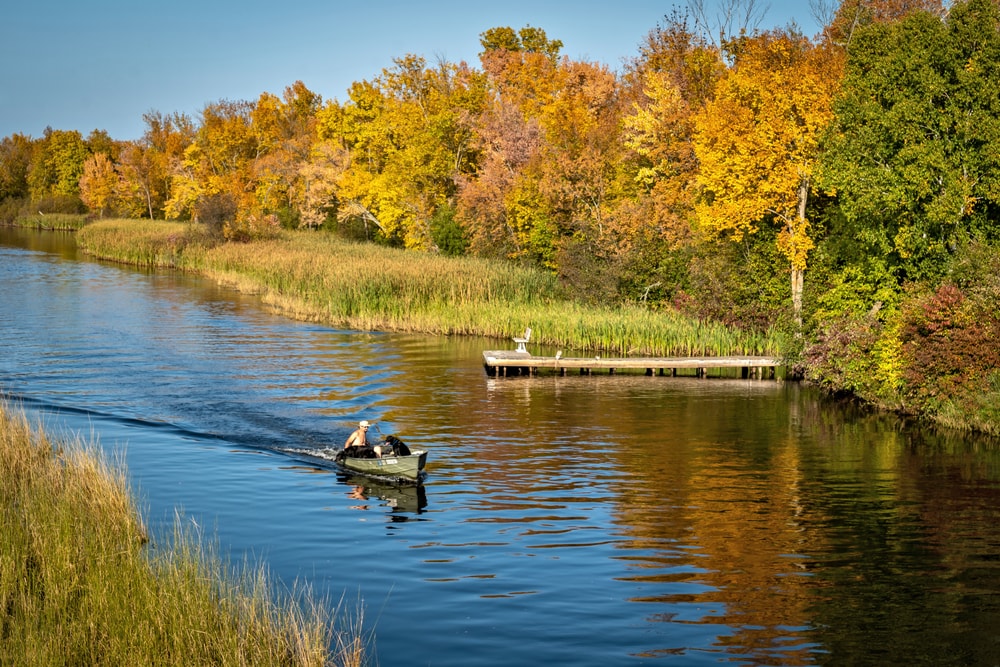 Boating in the Bemidji area 