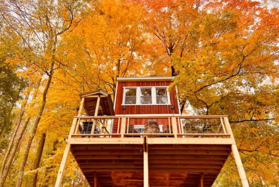 best treehouse rentals pennsylvania