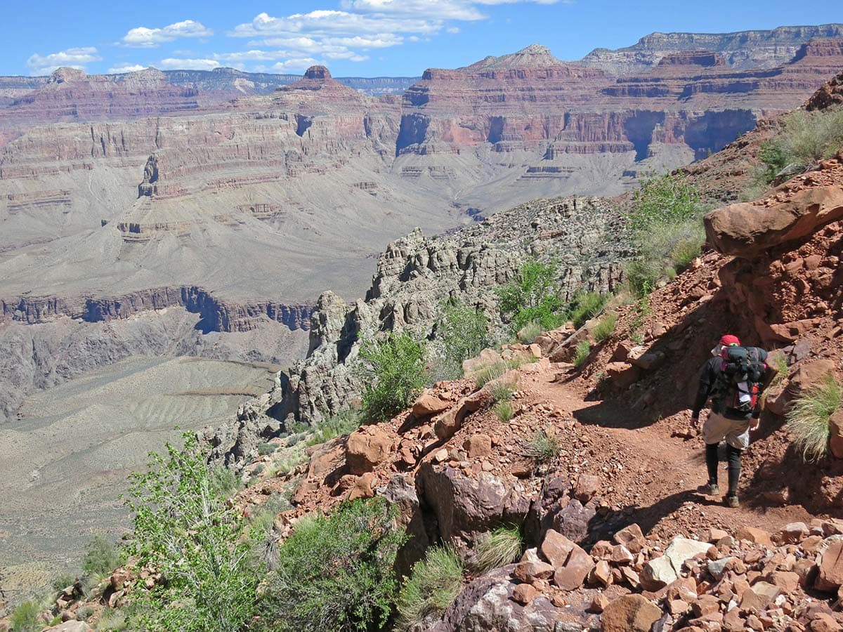 hermit trail grand canyon backpacking