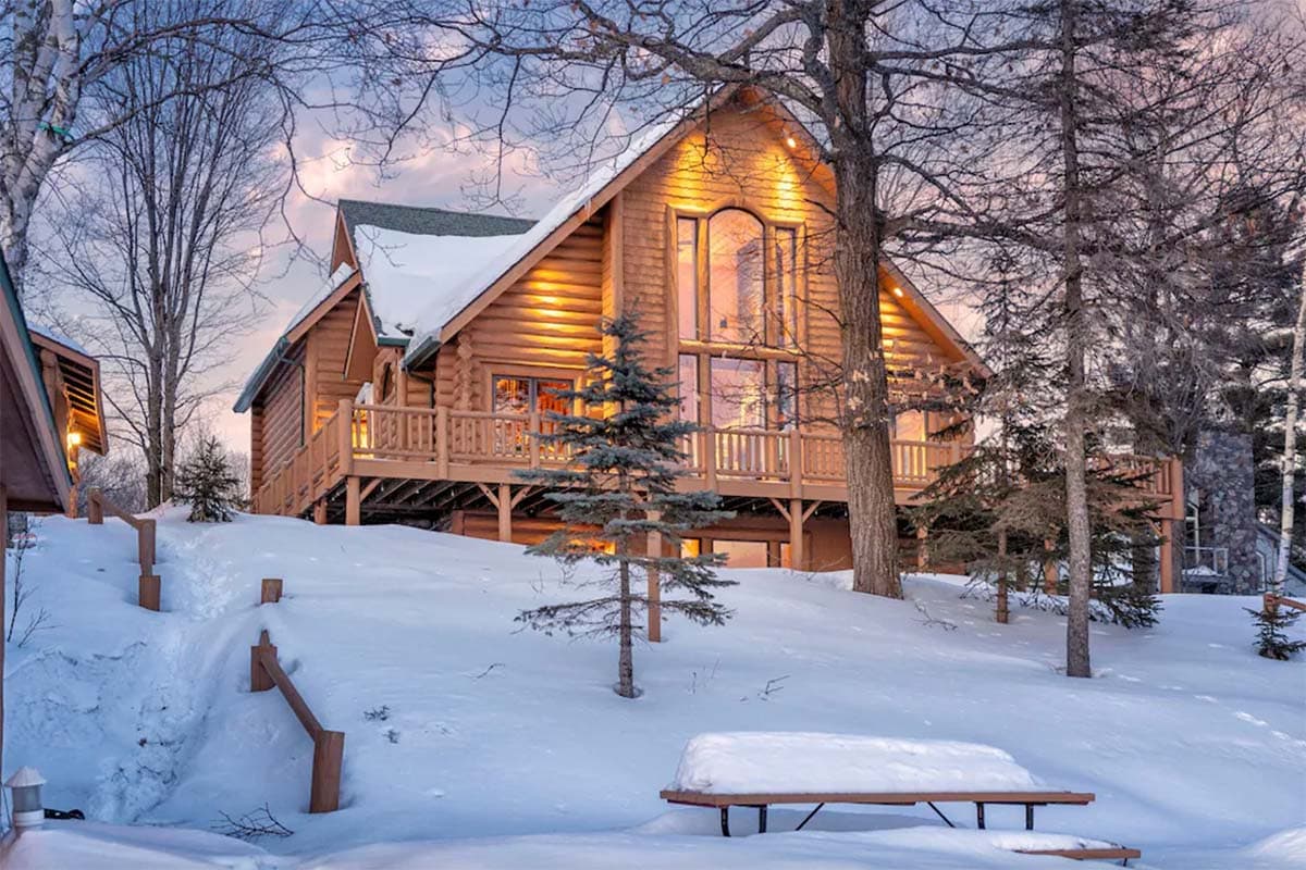 northern minnesota luxury cabin