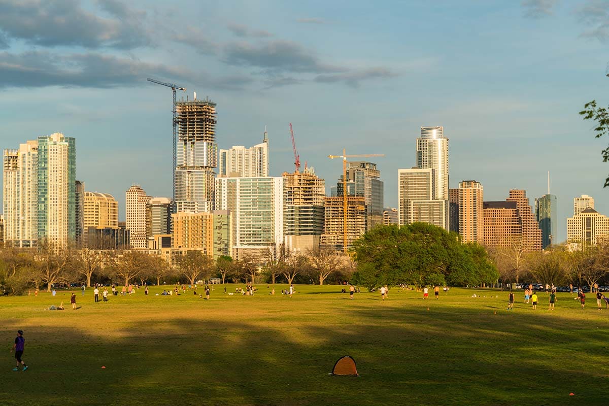 outdoor things to do austin Zilker Park