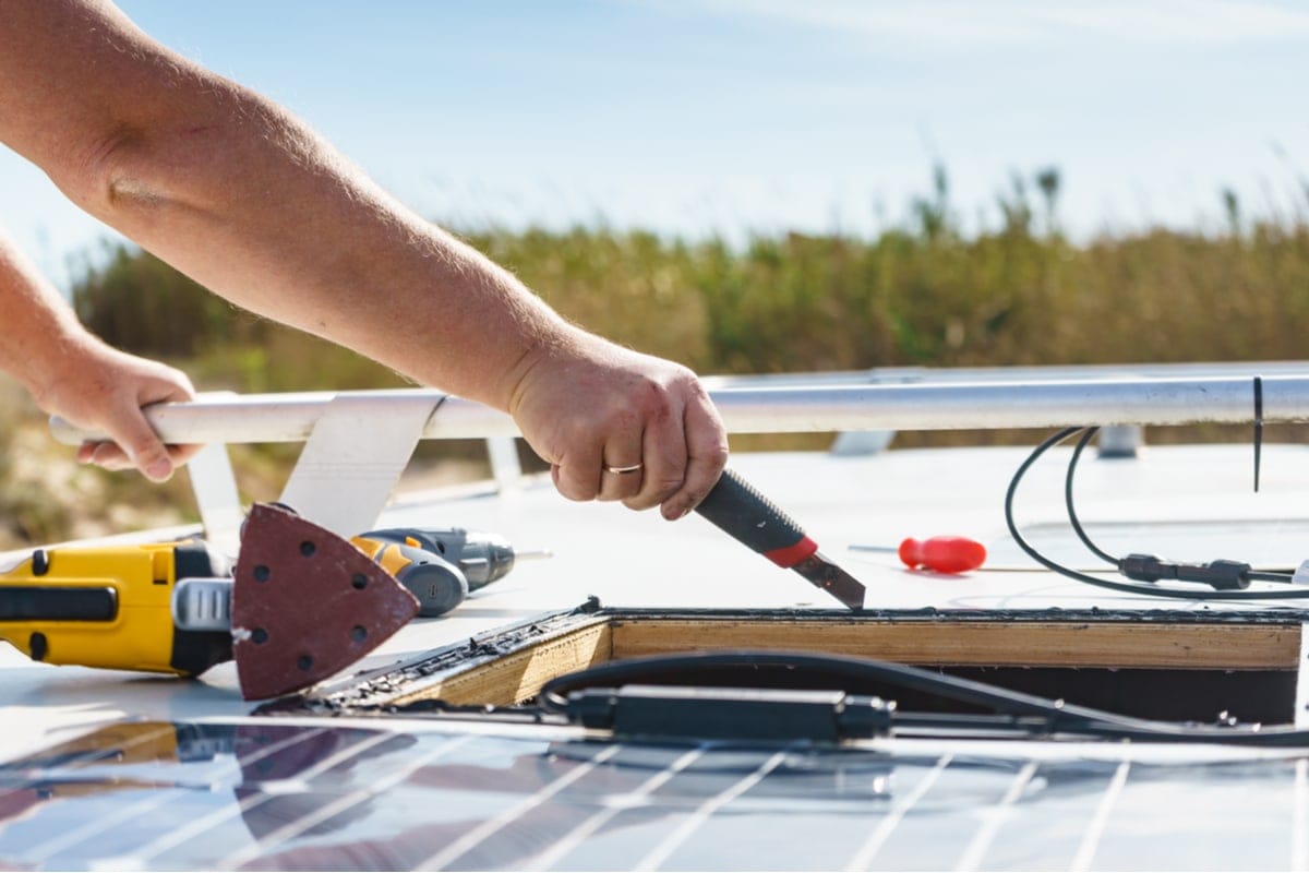 DIY van solar kits