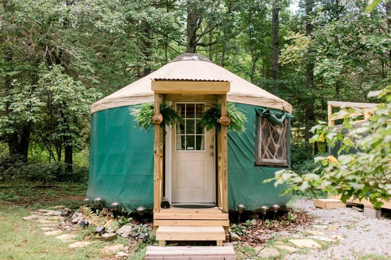 Little Green Yurt of Cedar Mountain