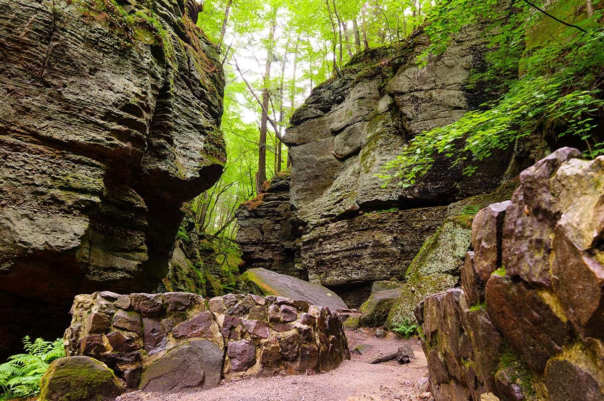 Parfrey’s Glen Wisconsin Dells Hike