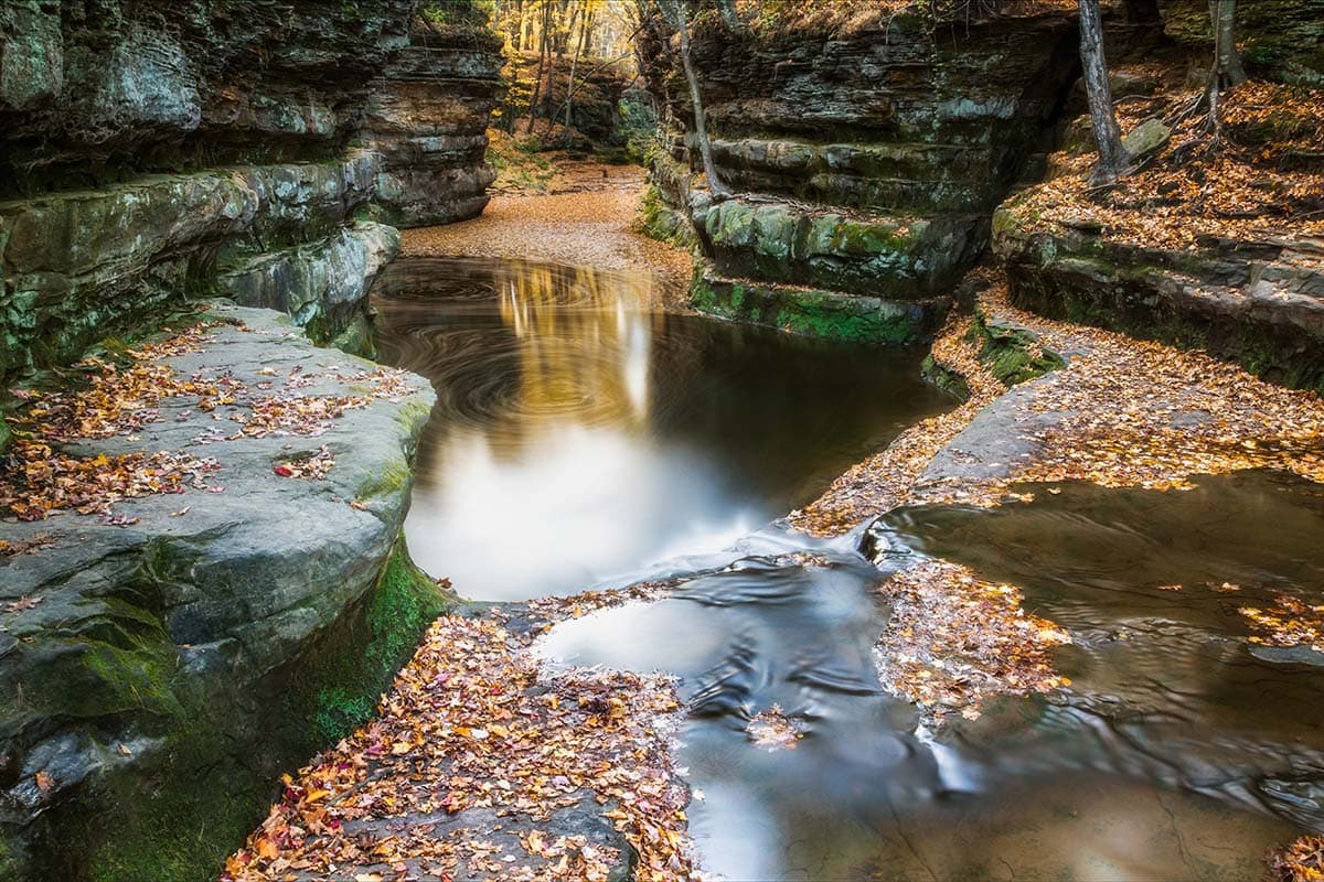 Pewit’s Nest Wisconsin Dells Hike