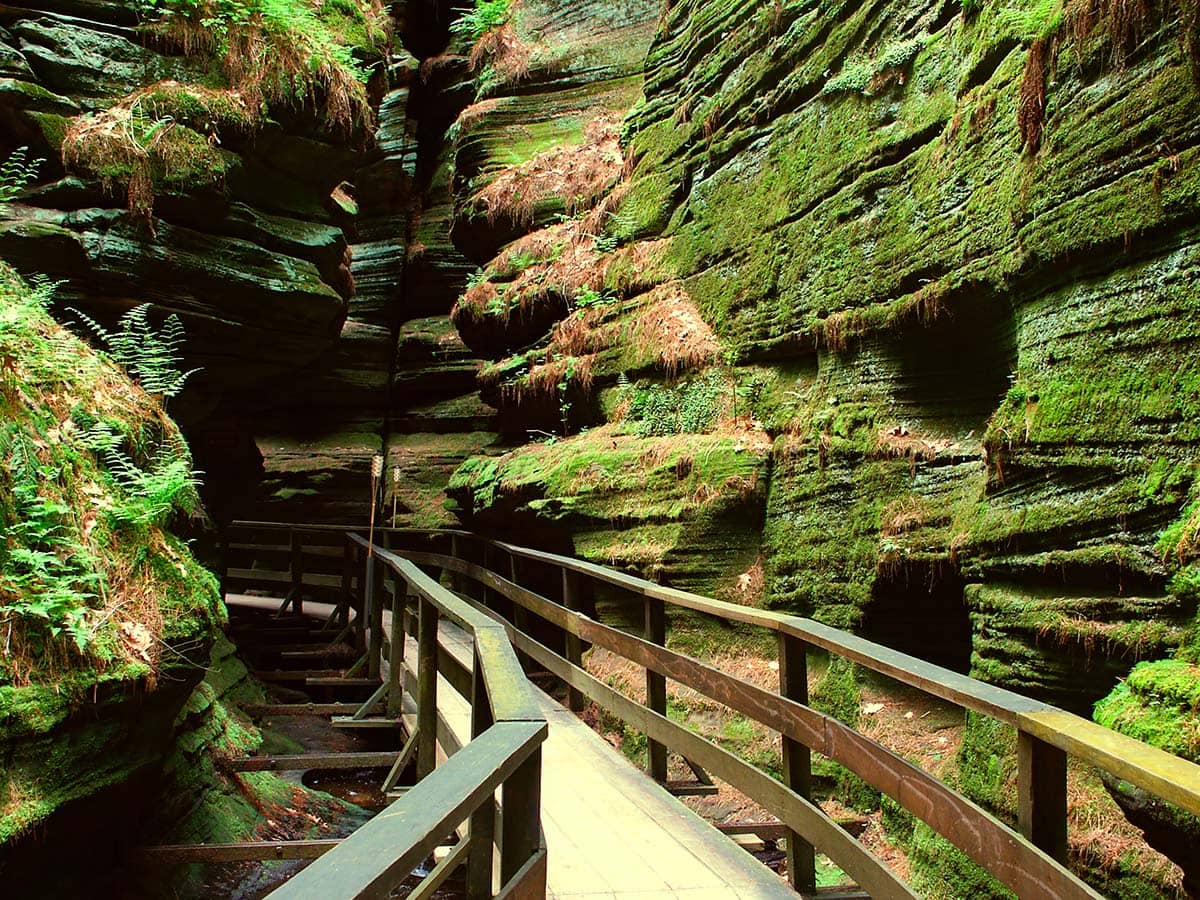 Witches Gulch Wisconsin Dells Hike