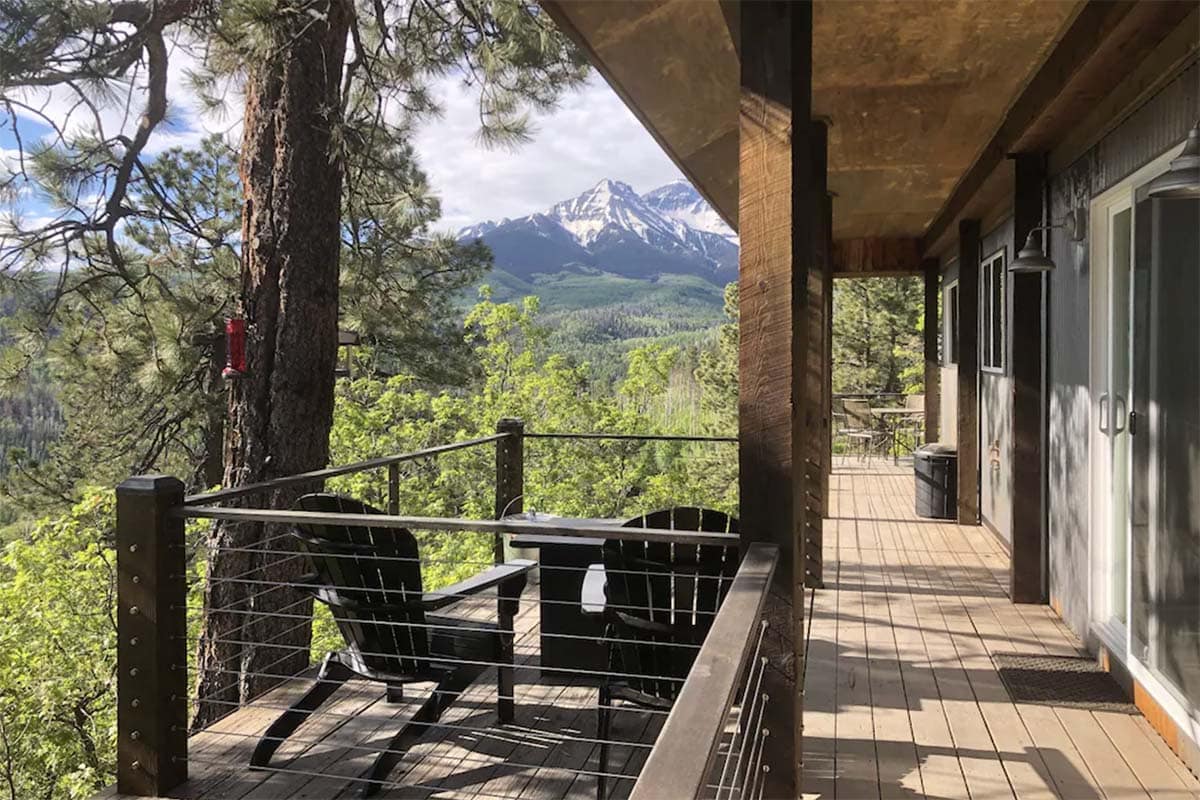 ouray cabin rental views
