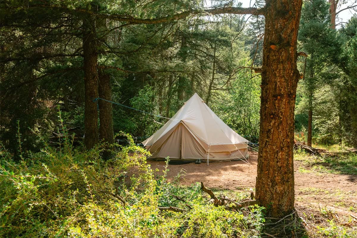 tent glamping near denver