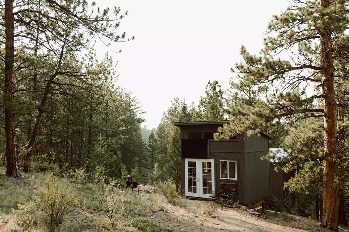 tiny house glamping near denver