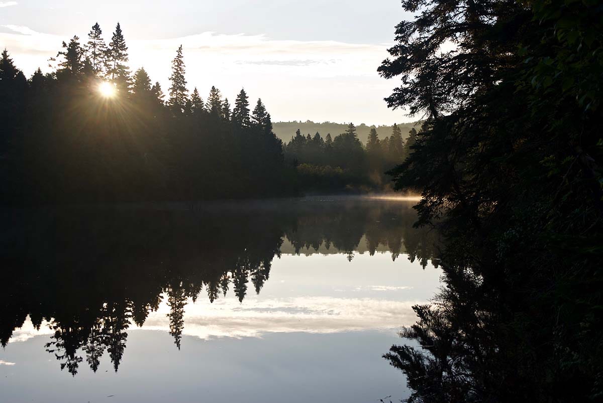 Greenstone Ridge Isle Royale backpacking