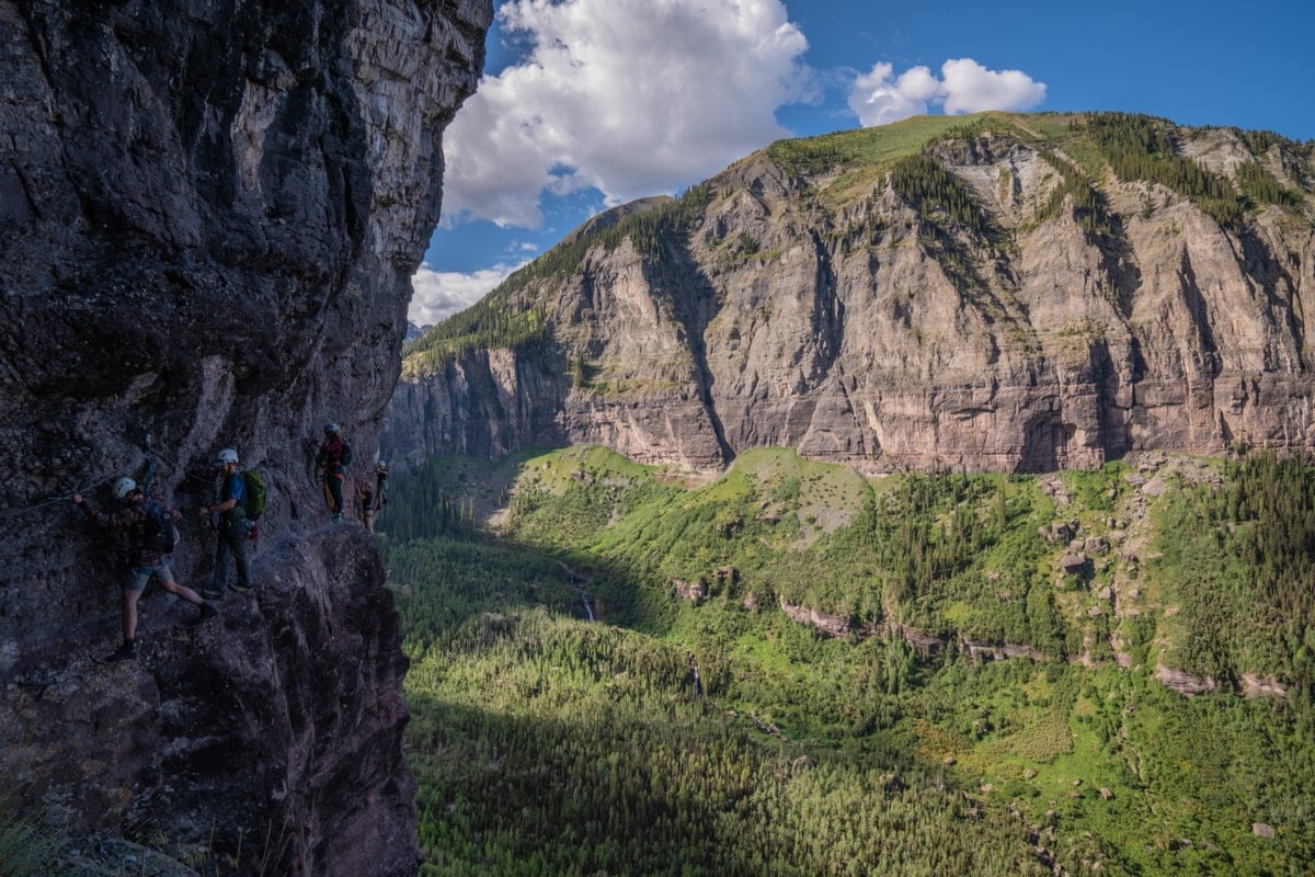 Via Ferrata telluride colorado