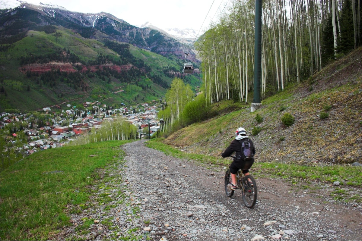 biking in telluride colorado