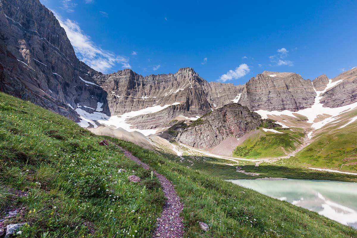 cracker lake backpacking trail