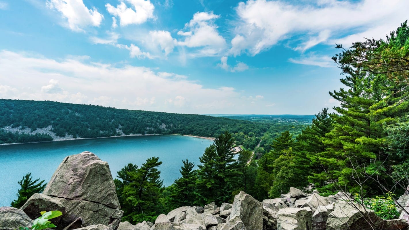 east bluff trail devil's lake