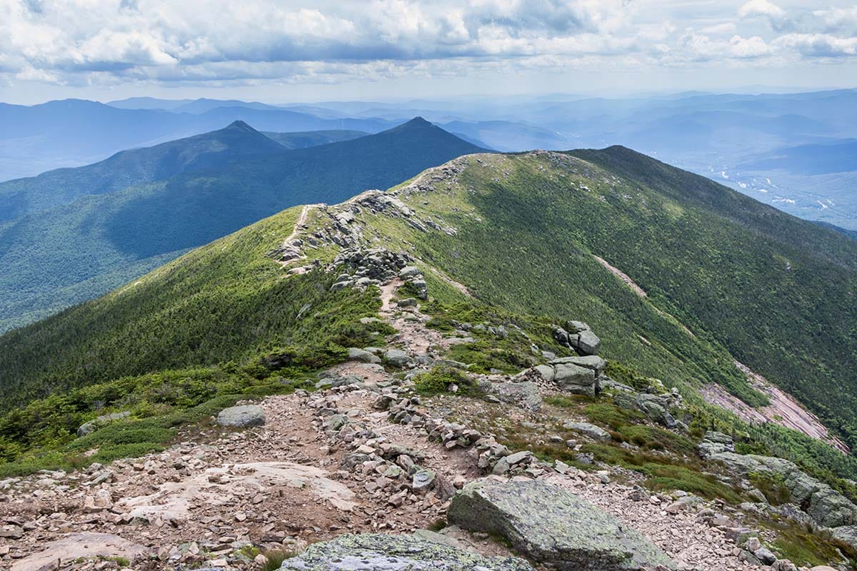 franconia ridge backpacking trail