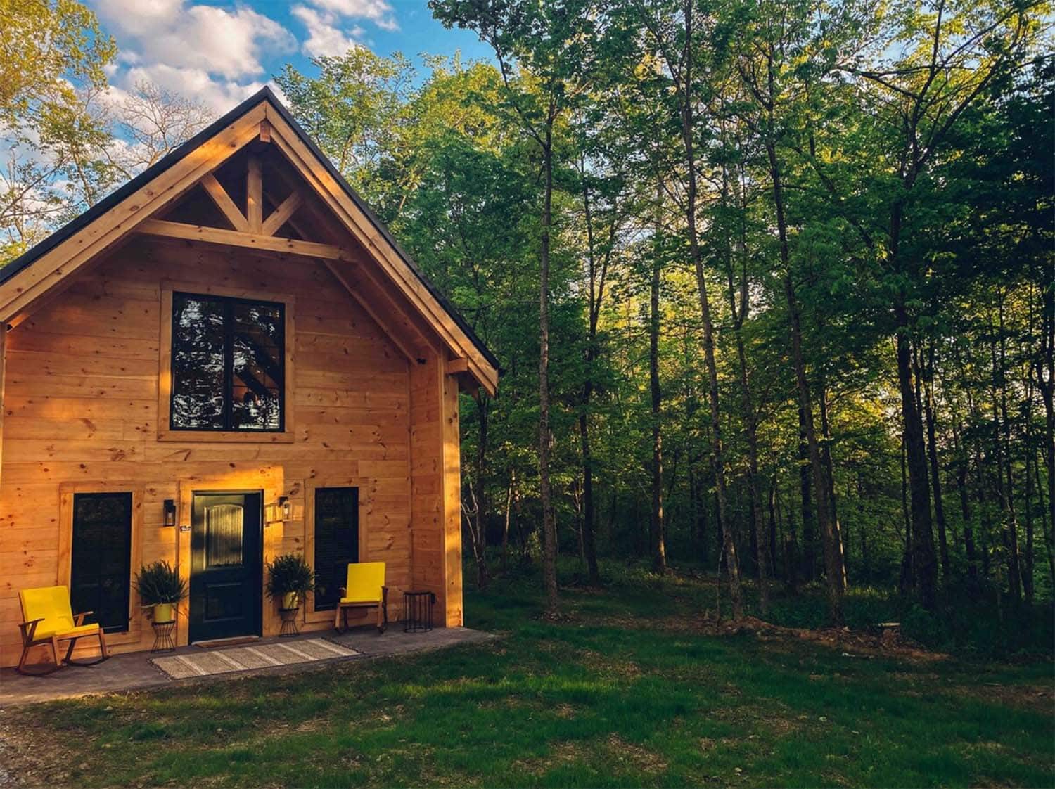 modern cabin near cincinnati