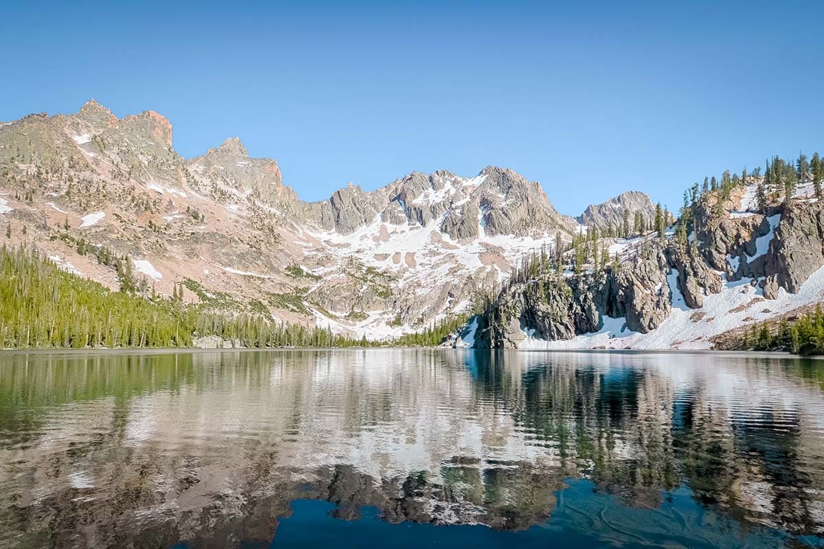 sawtooth wilderness loop backpacking