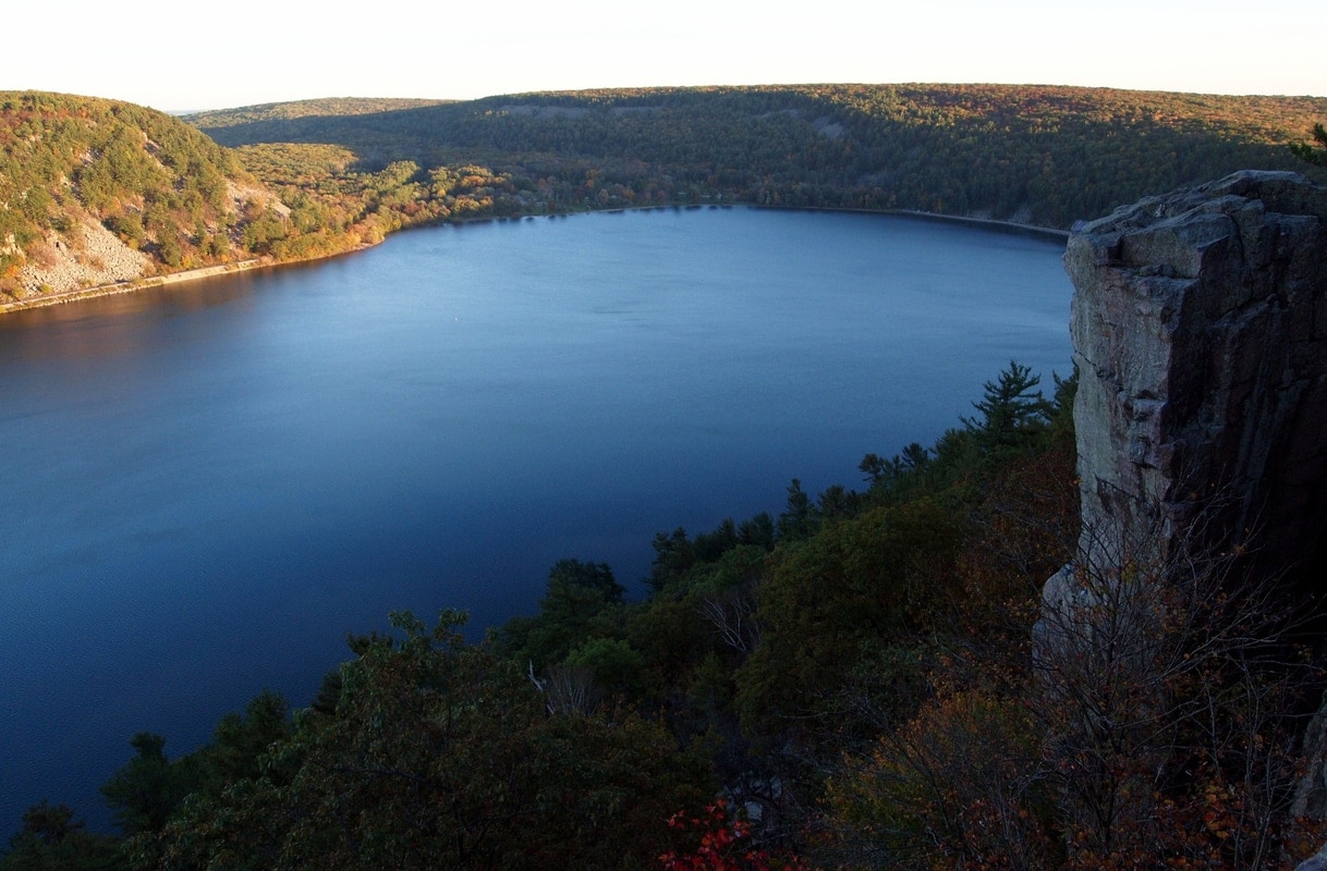 west bluff trail devil's lake