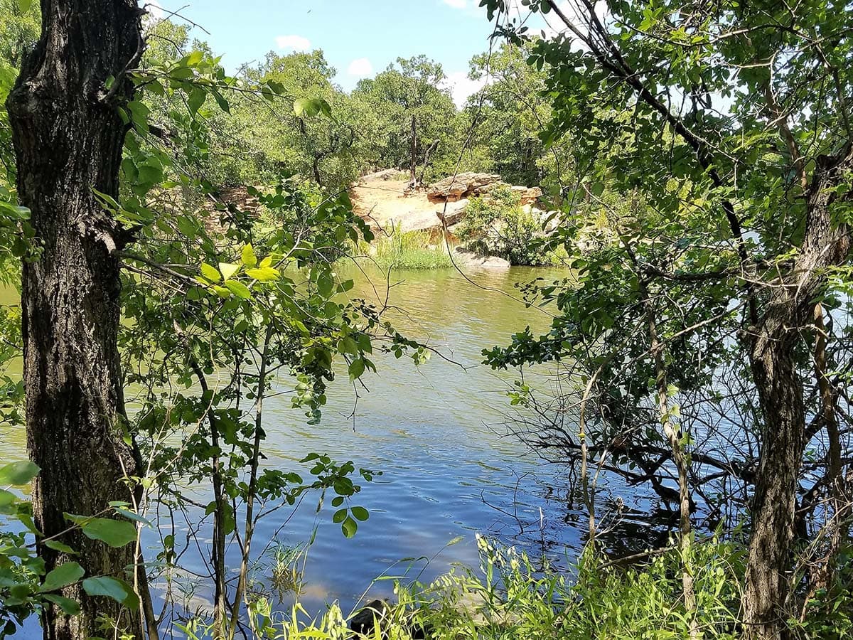 Lake Mineral Wells State Park Texas