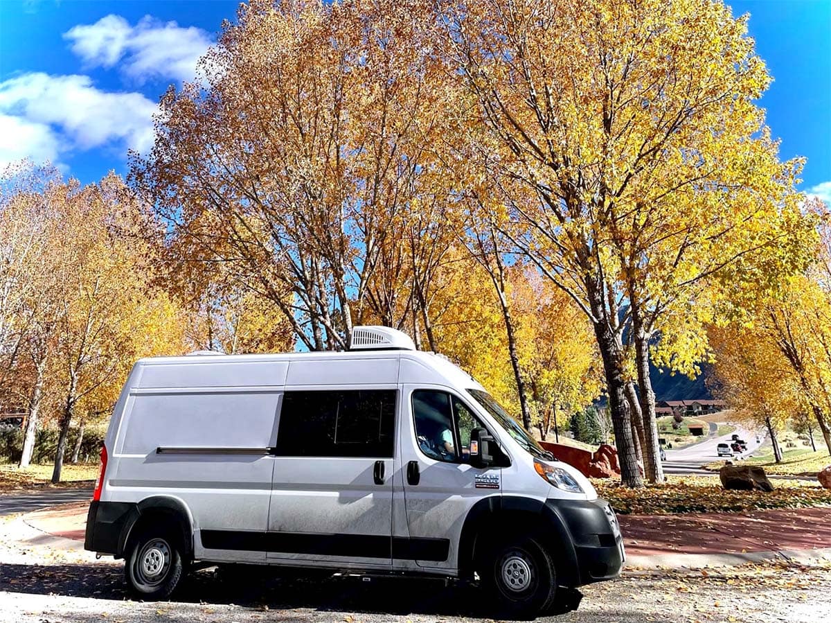 ram promaster campervan rental houston