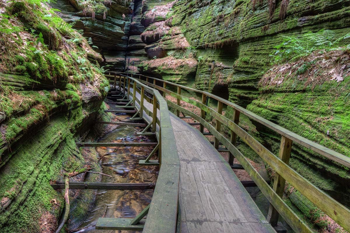 wisconsin hikes - witches gulch
