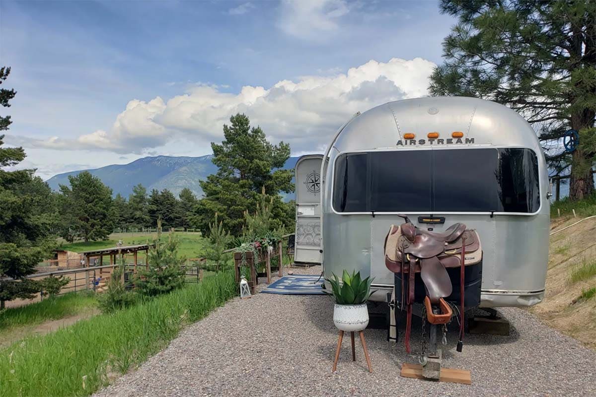 airstream glamping glacier np