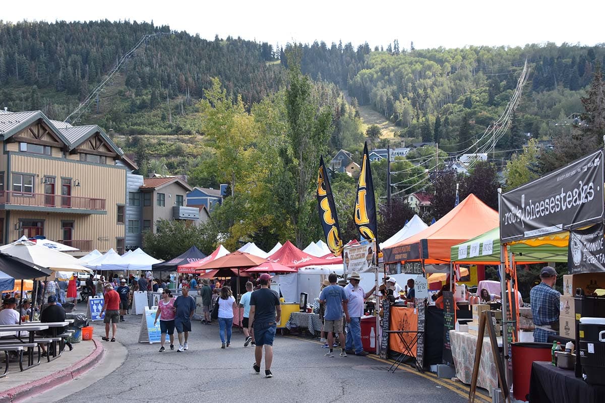park city things to do summer market