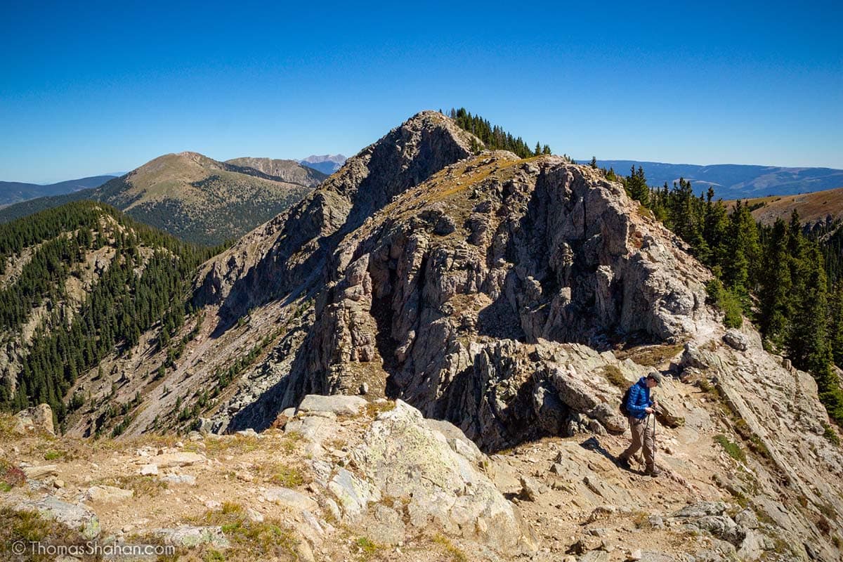 santa fe hikes - Deception Peak