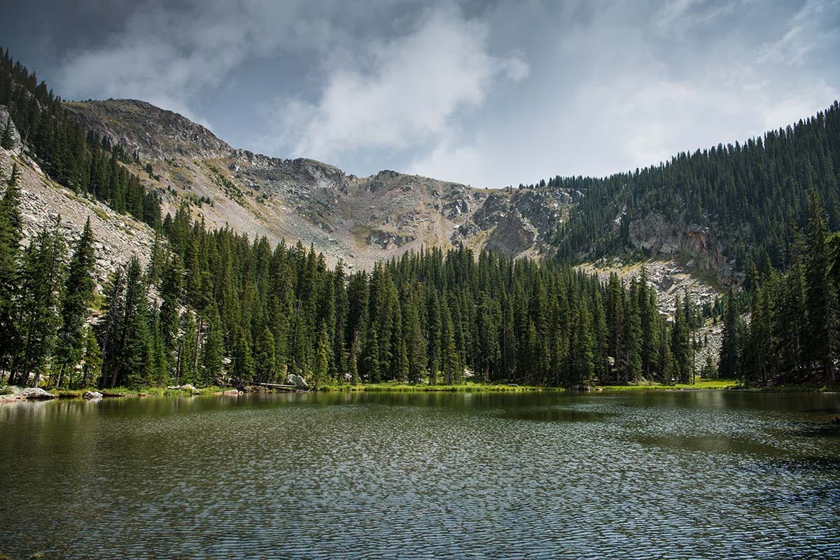 santa fe hikes - nambe lake