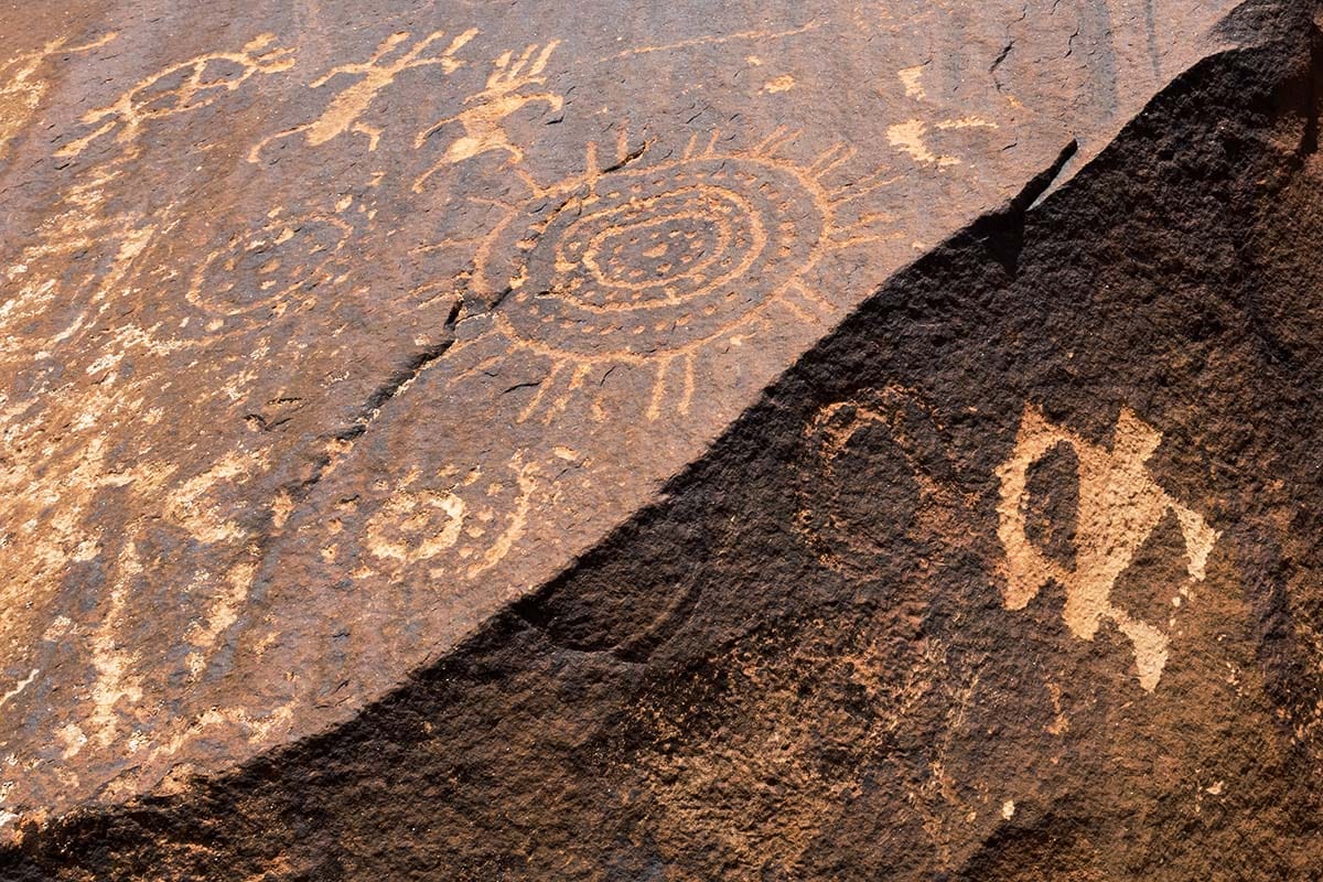 st george hikes - little black mtn petroglyphs