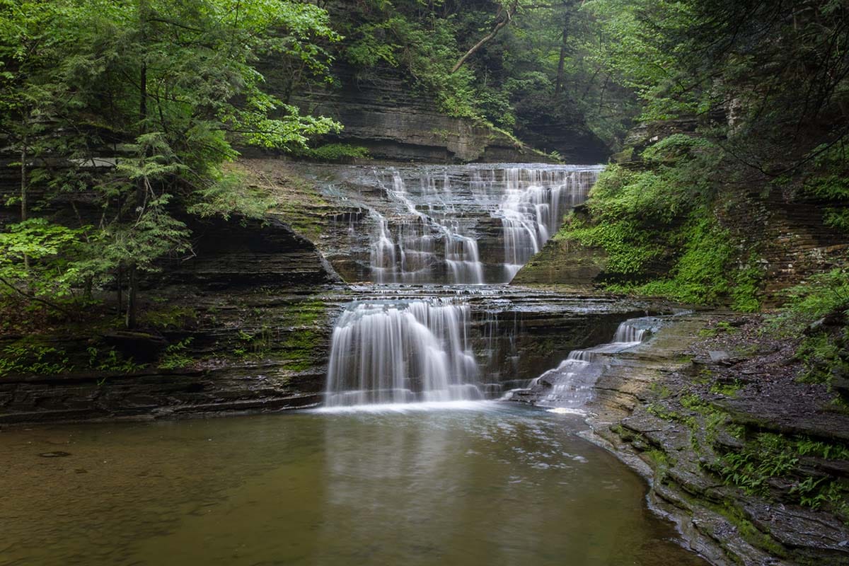 swimming holes upstate ny - Buttermilk Falls