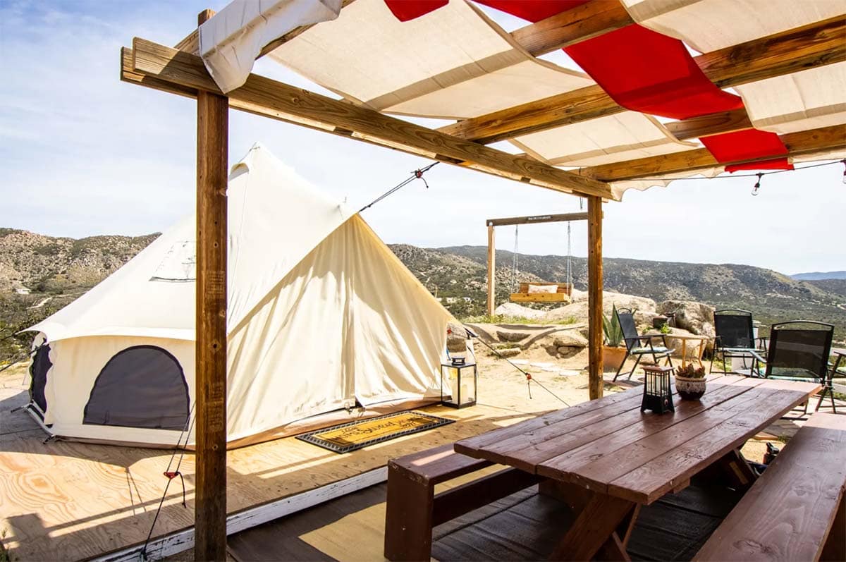 unique places to stay socal - ridgetop