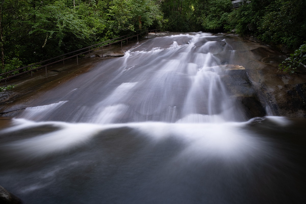 north carolina swimming holes - sliding rock