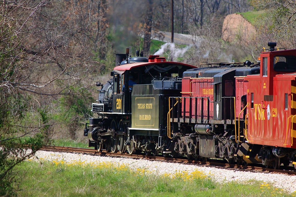 texas train rides - Texas State Railroad