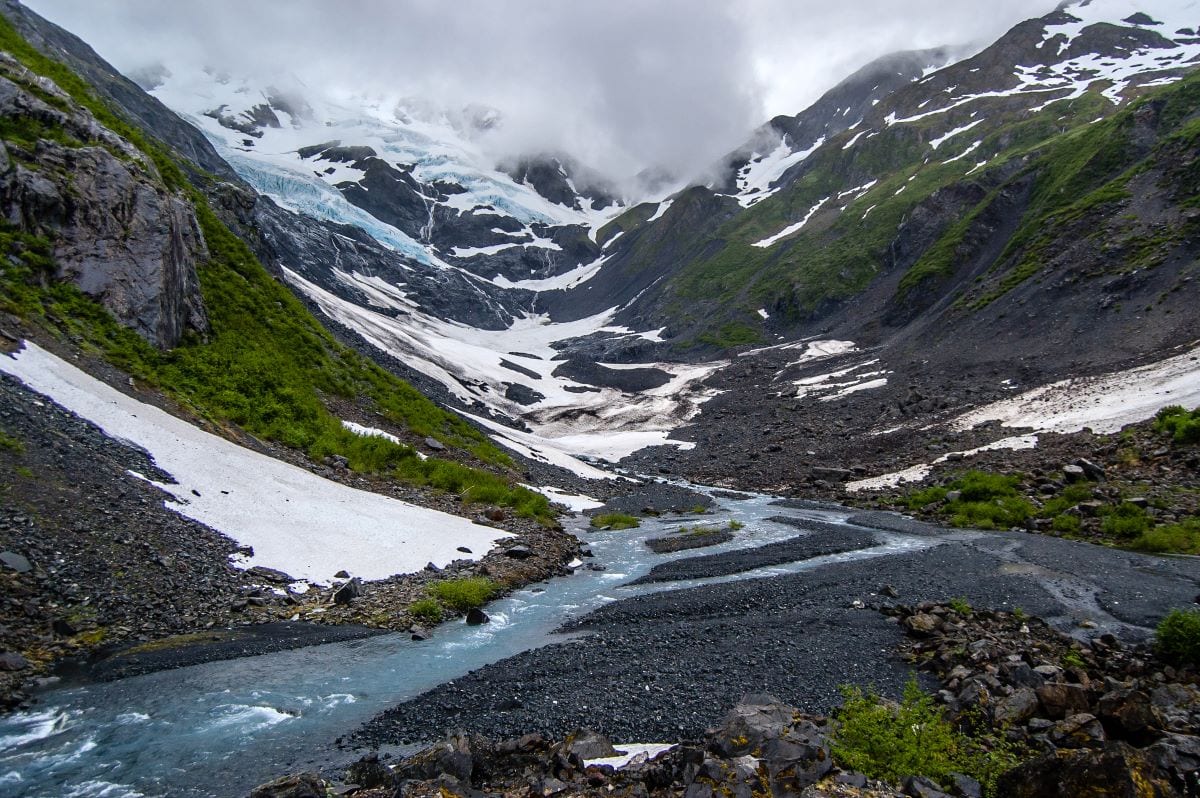 Byron Glacier alaska