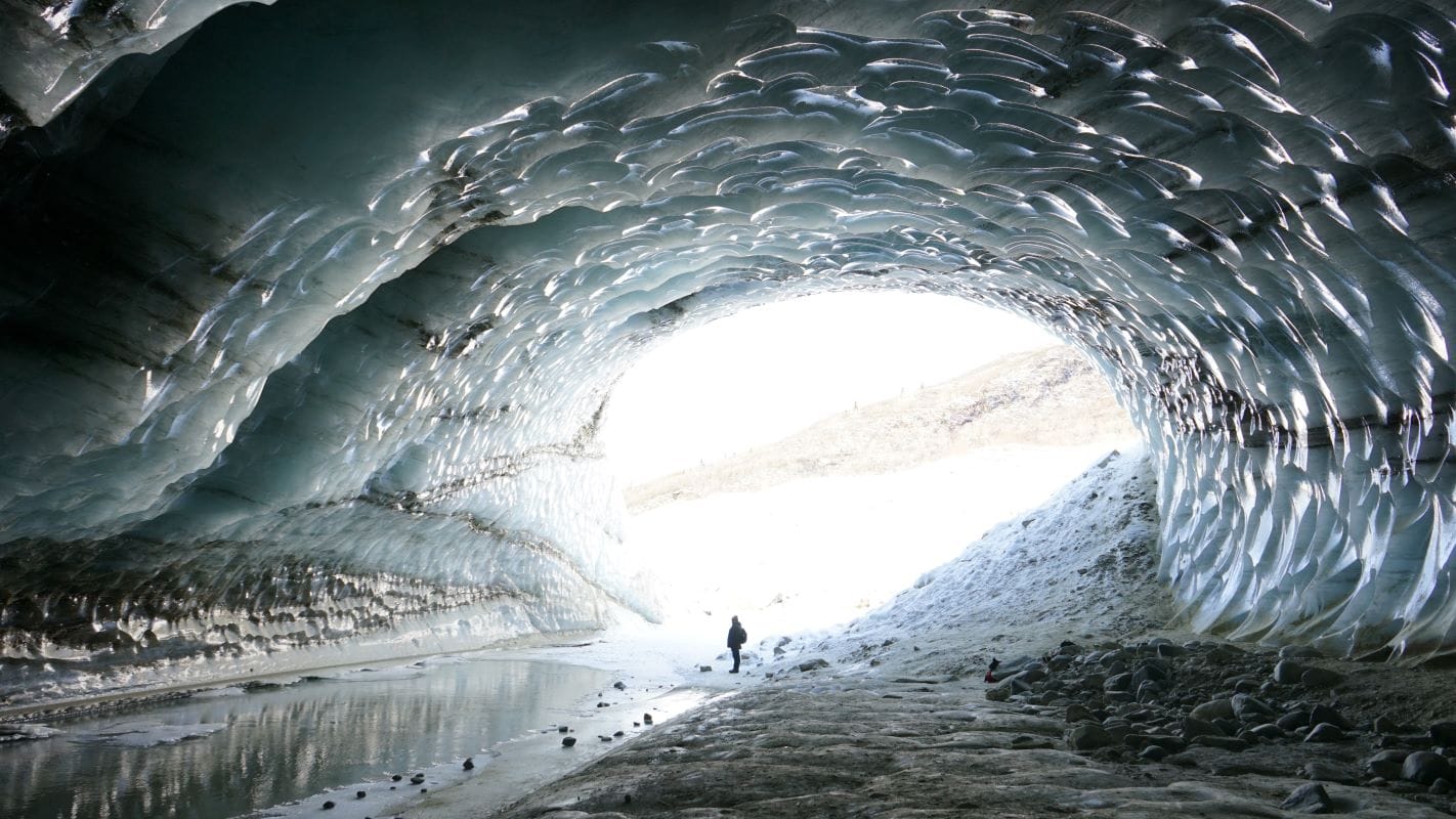 Castner Glacier Ice Cave