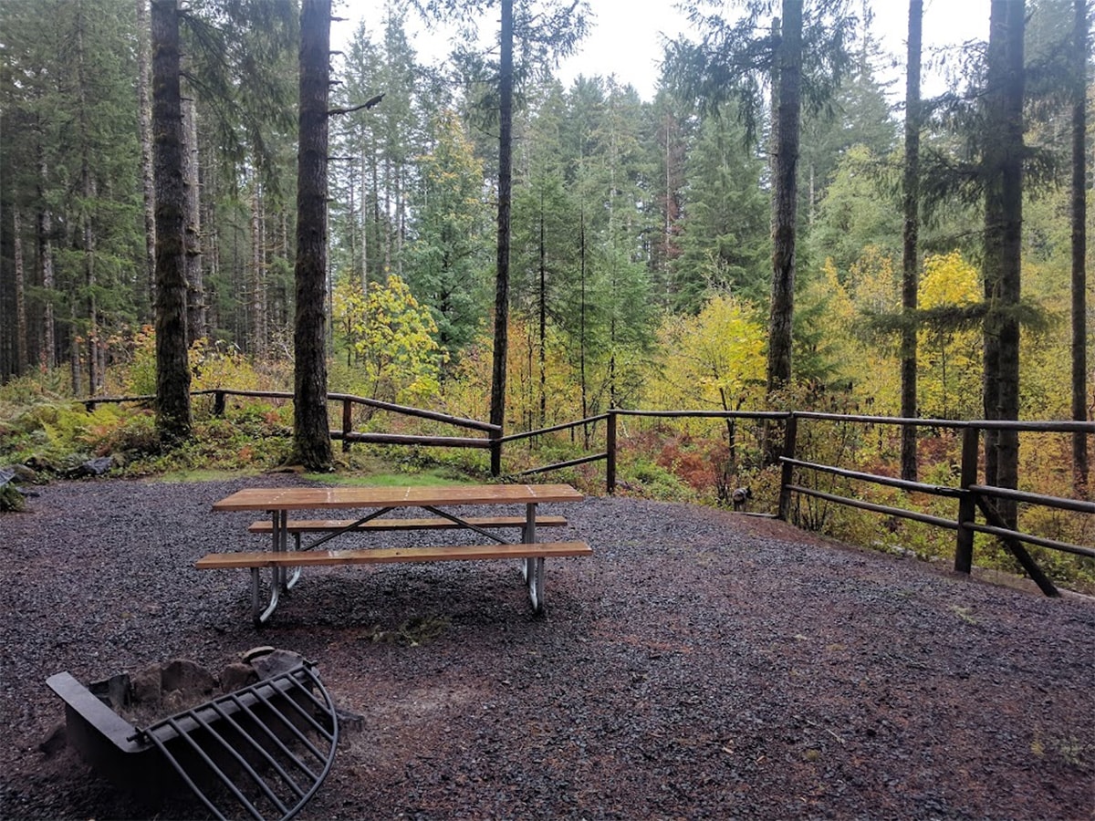 free camping washington - Middle Waddell Campground