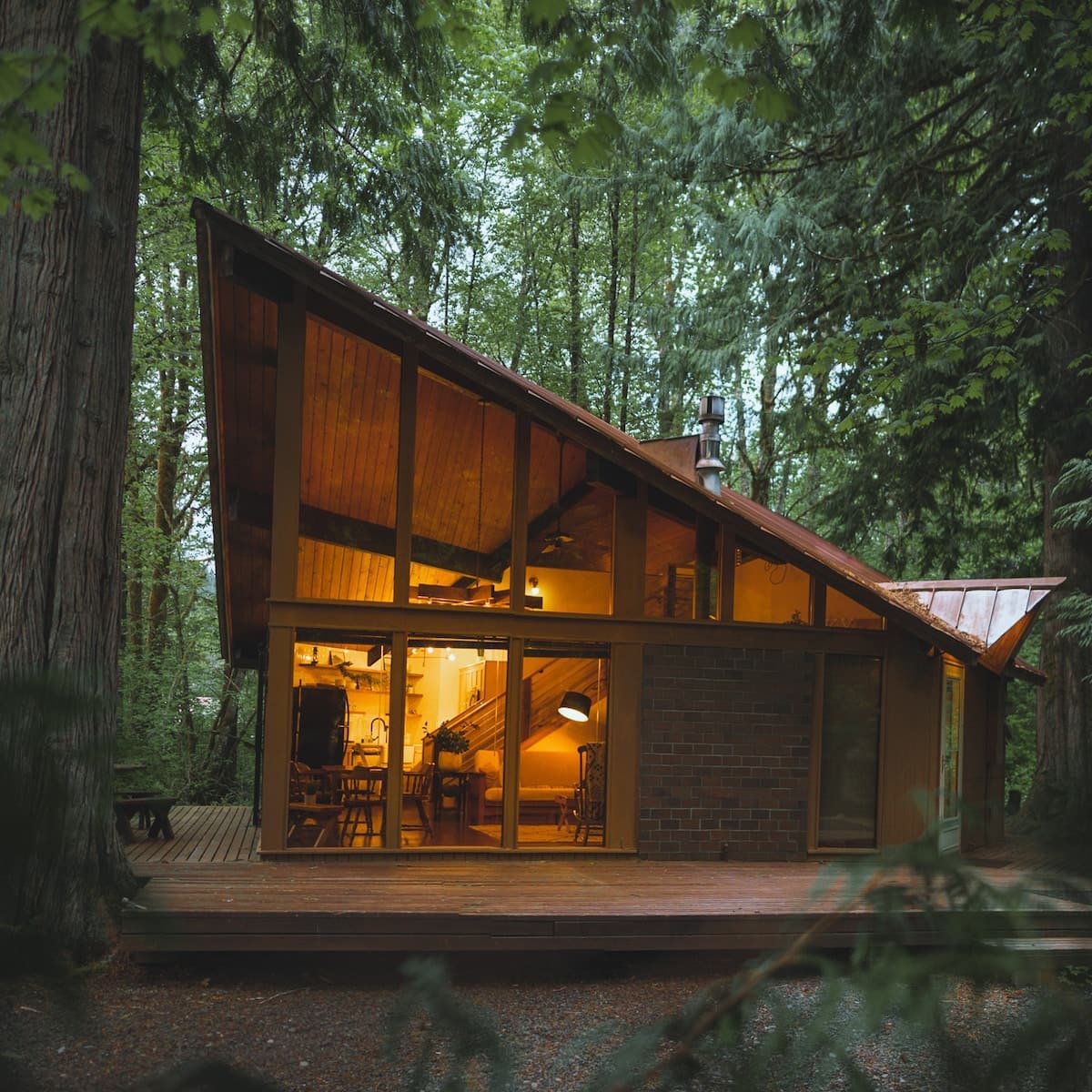romantic cabin near seattle