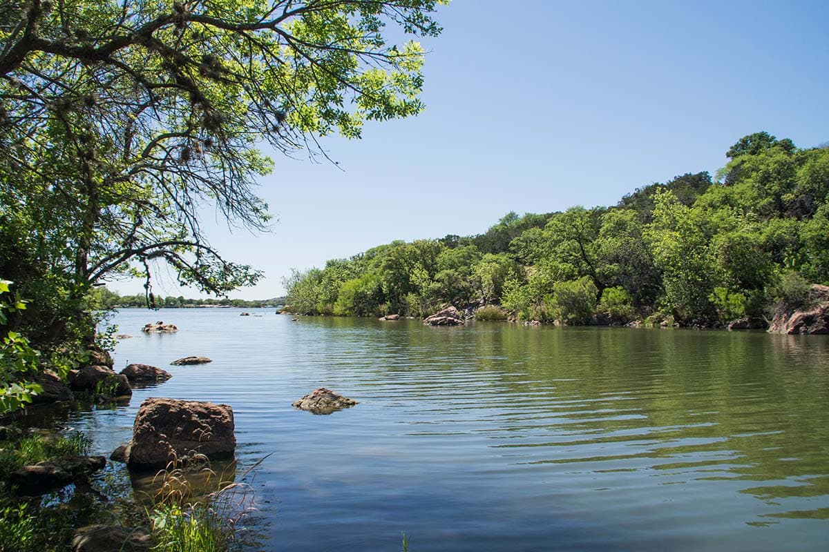 texas state parks - inks lake