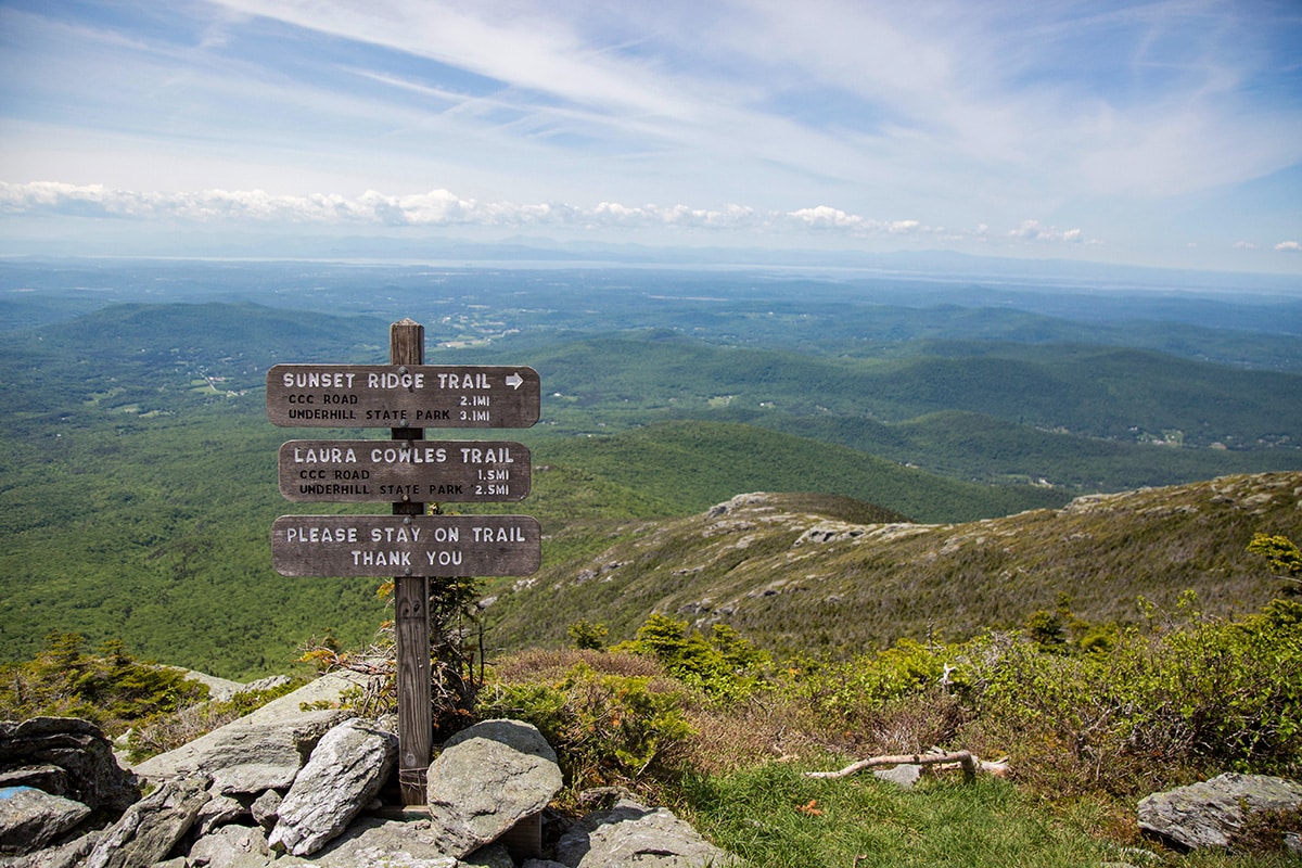vermont hikes - Mount Mansfield