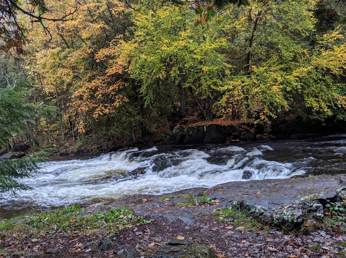 Chequamegon-Nicolet National Forest camping - bagley rapids